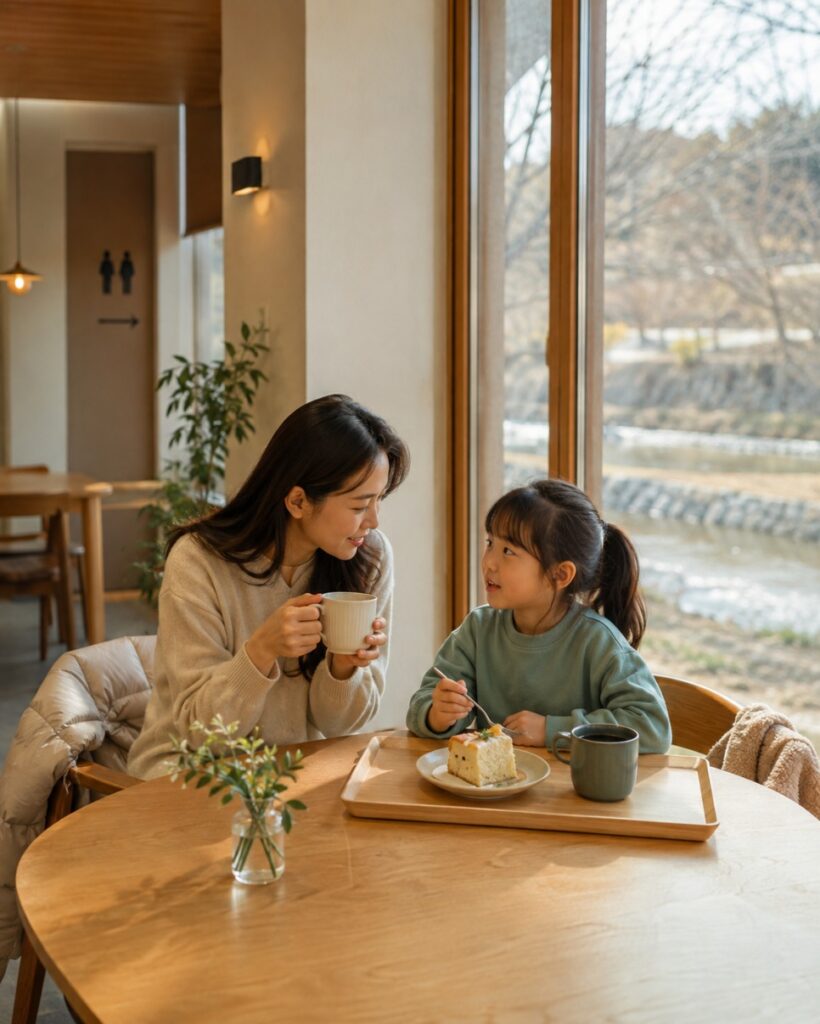 공주 백제문화제 식사와 카페