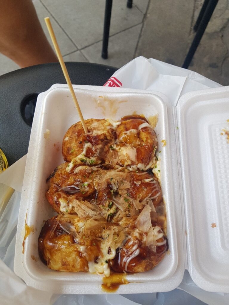 Takoyaki close-up