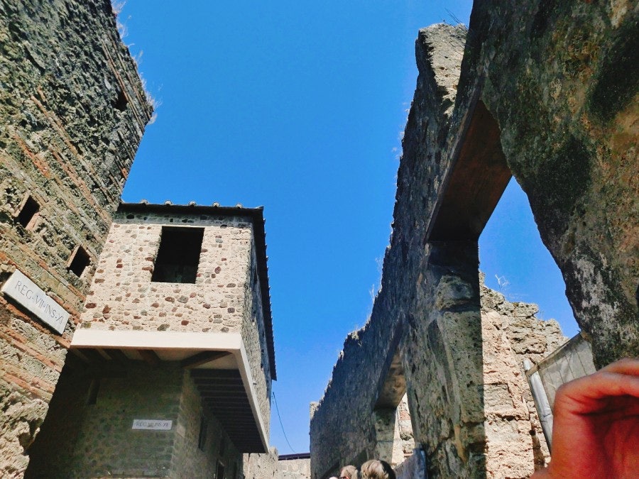 The Lupanar in Pompeii