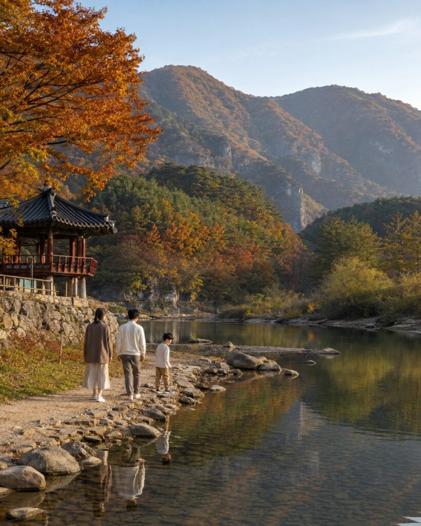 Evening performance at the Jeongseon Arirang Festival