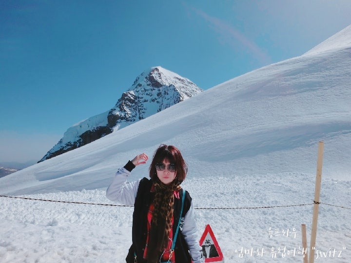 Arriving at Jungfrau