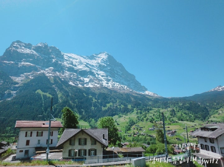 Grindelwald from the train