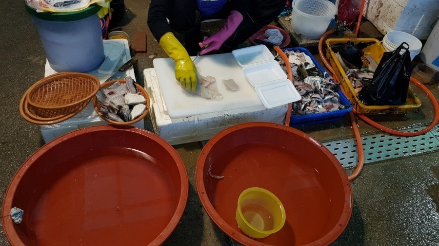 Sashimi stalls, photo 4