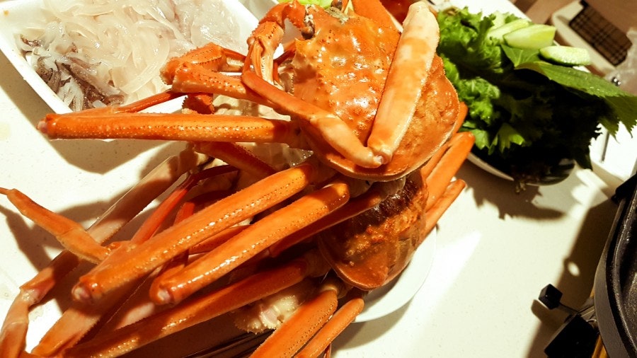 Steamed snow crabs, photo 2