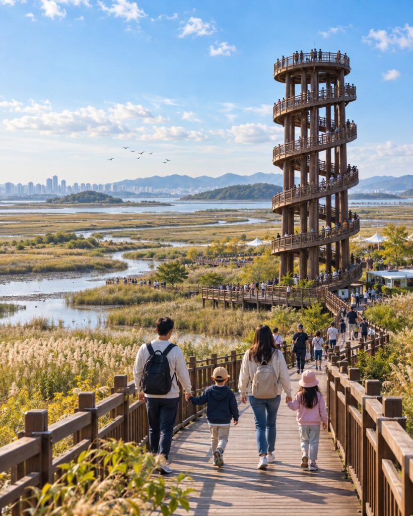 Siheung Gaetgol Festival: Siheung Gaetgol Ecological Park salt fields and reeds