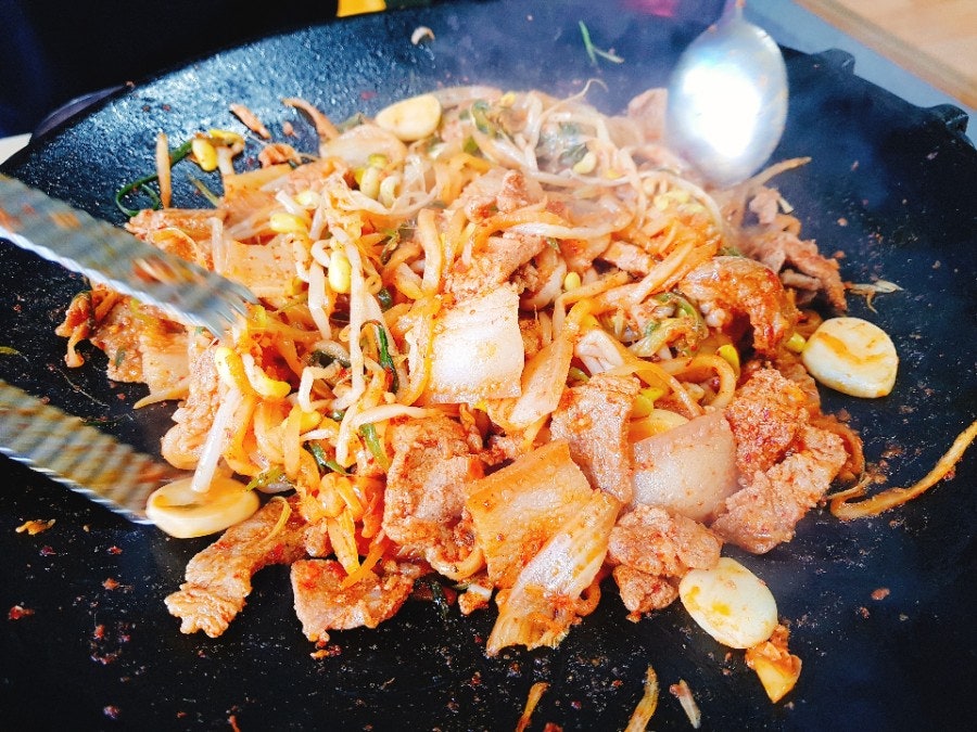 Adding kimchi, photo 8