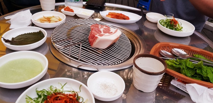 Five-layer pork belly