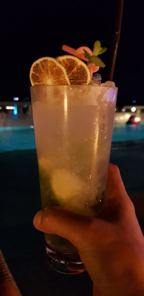 Mojito at the rooftop bar, photo 2