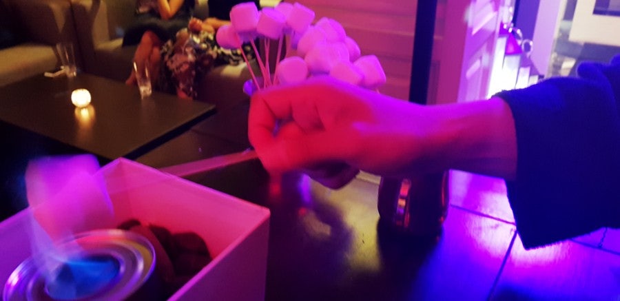 Roasting marshmallows, photo 2