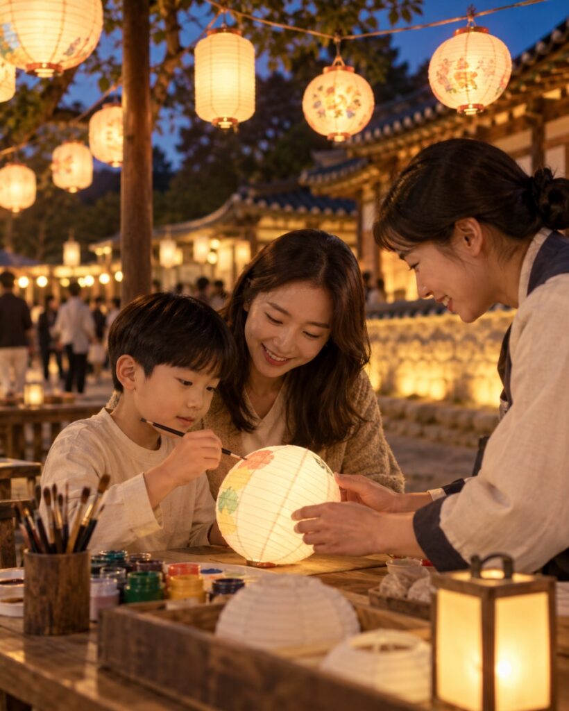Visitors exploring the heritage night tour programs