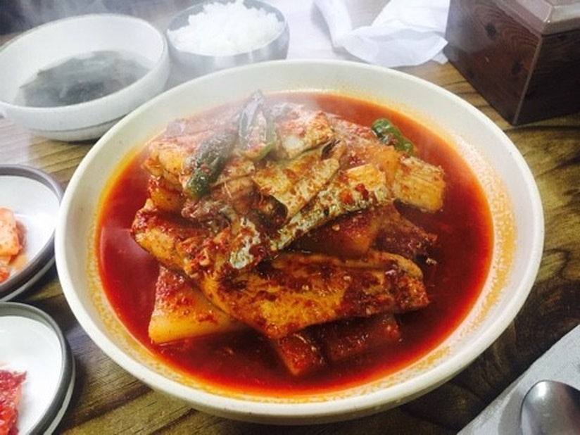 Jeju food: Matna Sikdang braised cutlassfish, photo 1