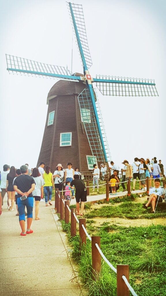 Selfie with the windmill