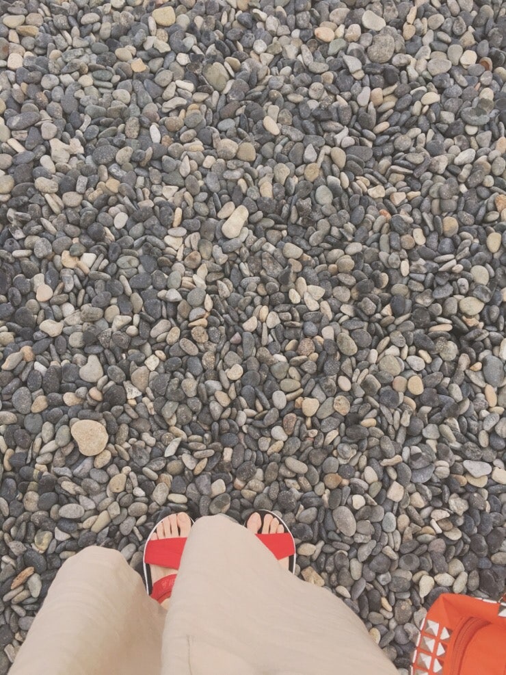 Pebbles close-up