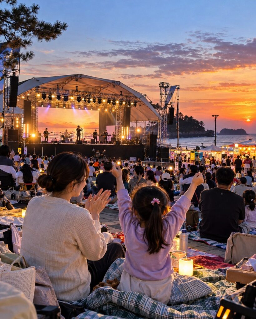 Picnic festa concert at Muchangpo Plaza