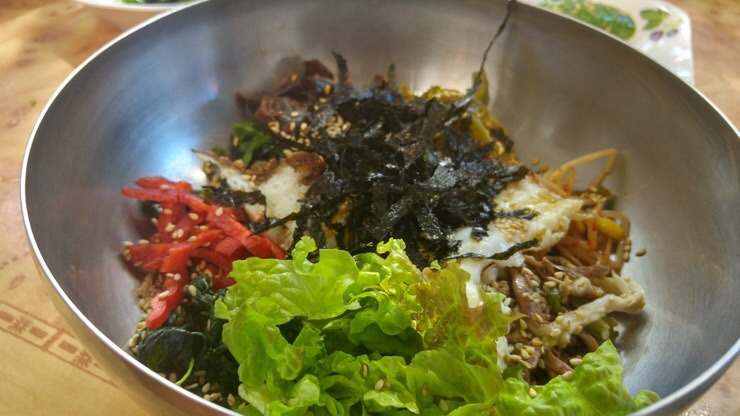 Bibimbap close-up