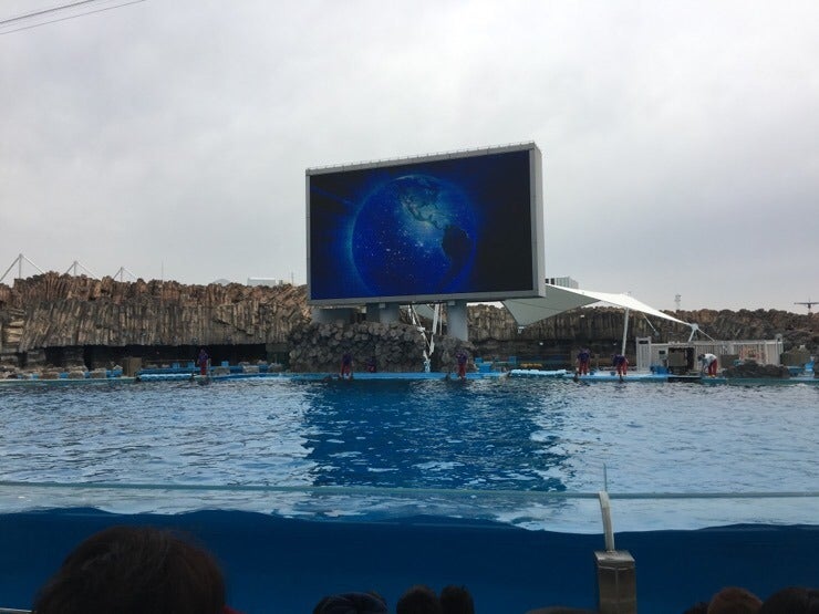 Waiting for the show