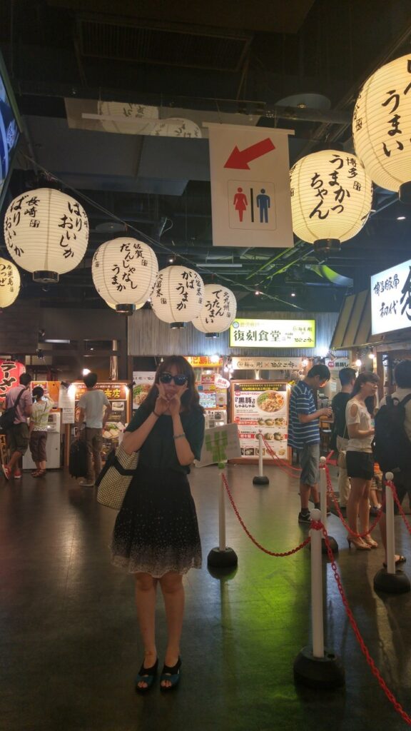 Ramen Stadium interior