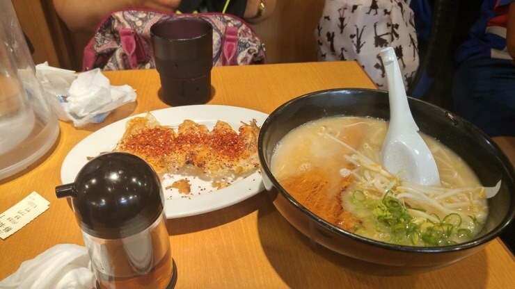 Ordering ramen