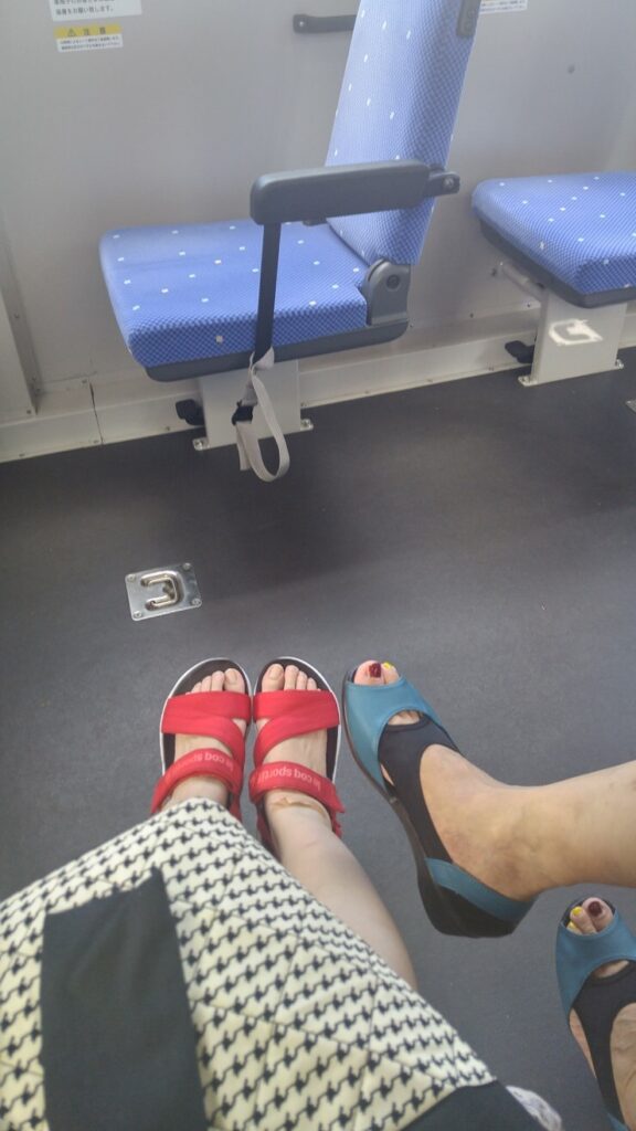 Leaving Momochi Beach