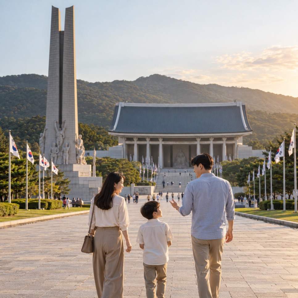 Independence Hall of Korea and the Gyeore Tower