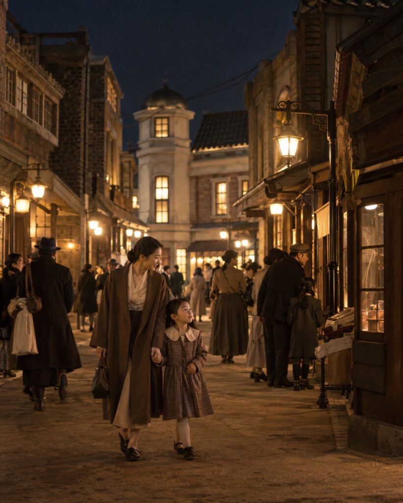 1926 modern Gongju film set at Jemincheon plaza