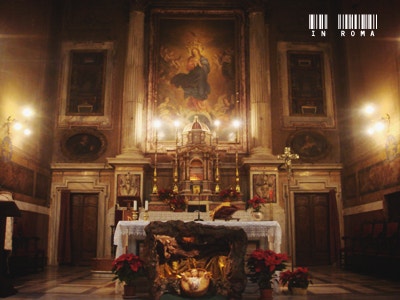 The neighboring church