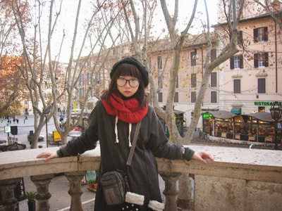 Outside the Capuchin Crypt