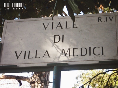 Borghese Park entrance