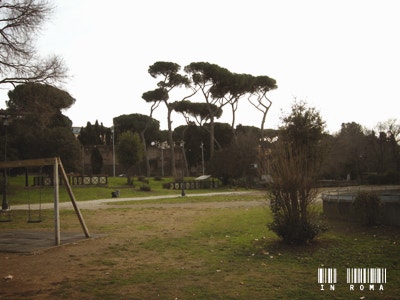 Borghese Park entrance, photo 2