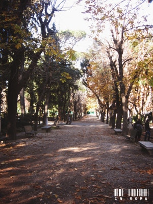 Borghese Park entrance, photo 3