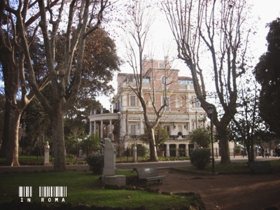 Borghese Park in winter, photo 2