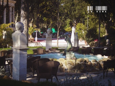 Borghese Park in winter, photo 3