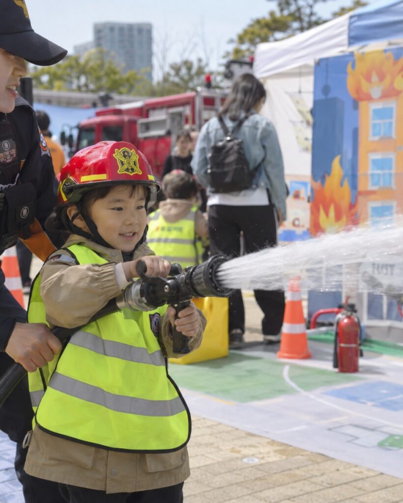 Free fire safety experience zone for kids
