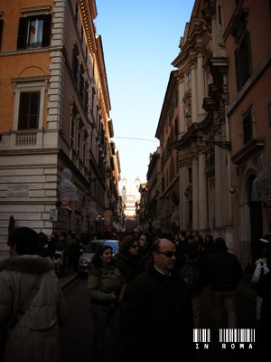 Via Condotti luxury street