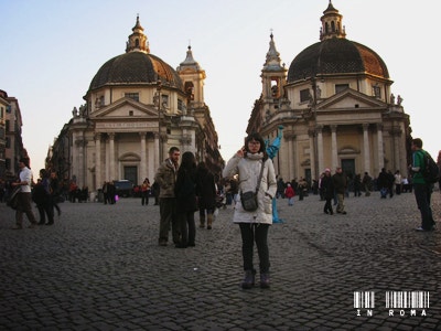 Twin churches up close