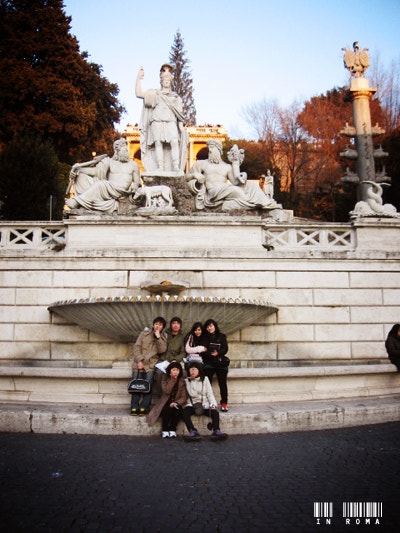 Fountain on the Pincio Hill path, photo 3