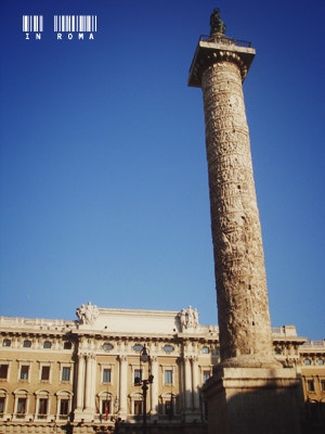 The Column of Marcus Aurelius, close-up