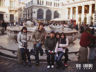 Piazza Colonna, afternoon view