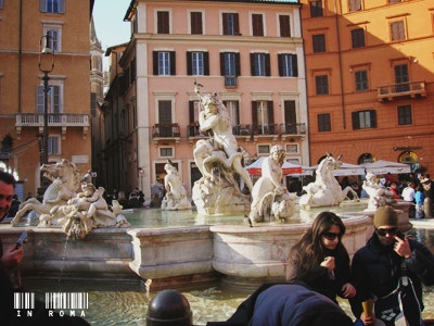 The Neptune Fountain, Piazza Navona