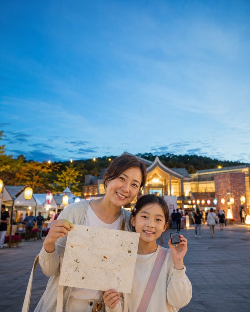 Jikji Culture Festival evening atmosphere