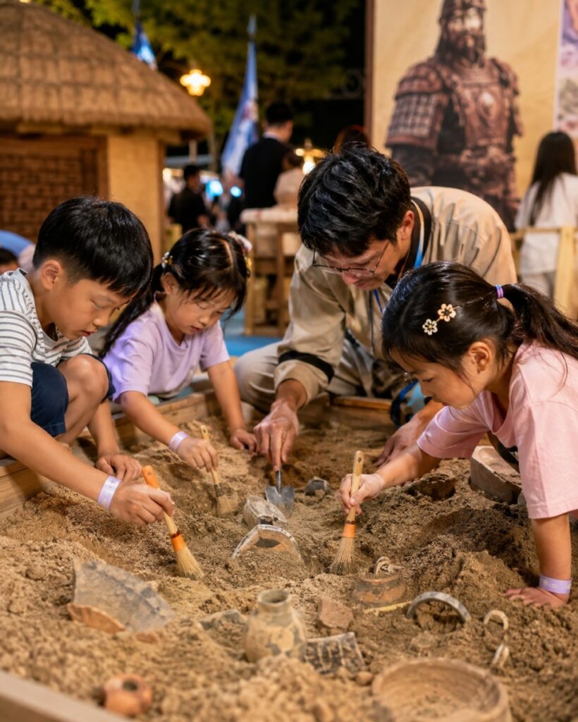 Daegaya artifact excavation activity for kids