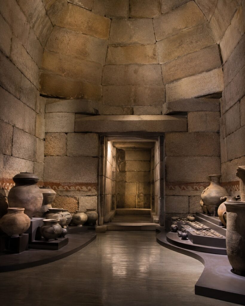 Royal Tomb Exhibition Hall recreating Tomb No. 44