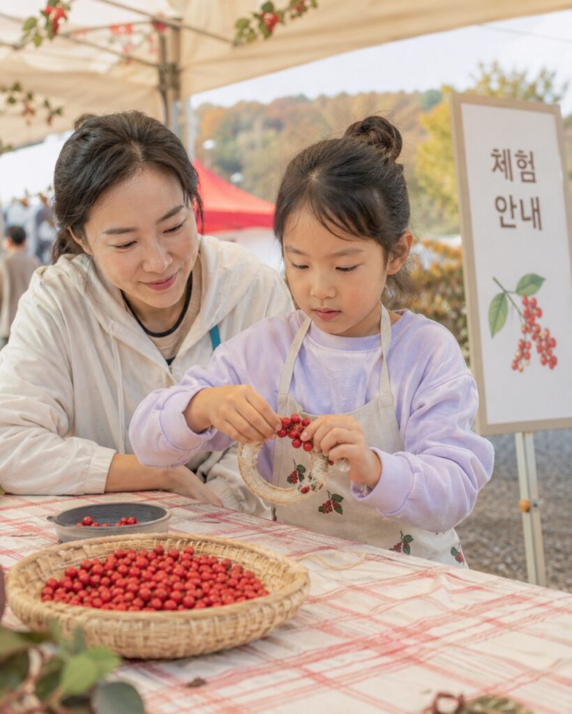 Family route through the Mungyeong Omija Festival grounds