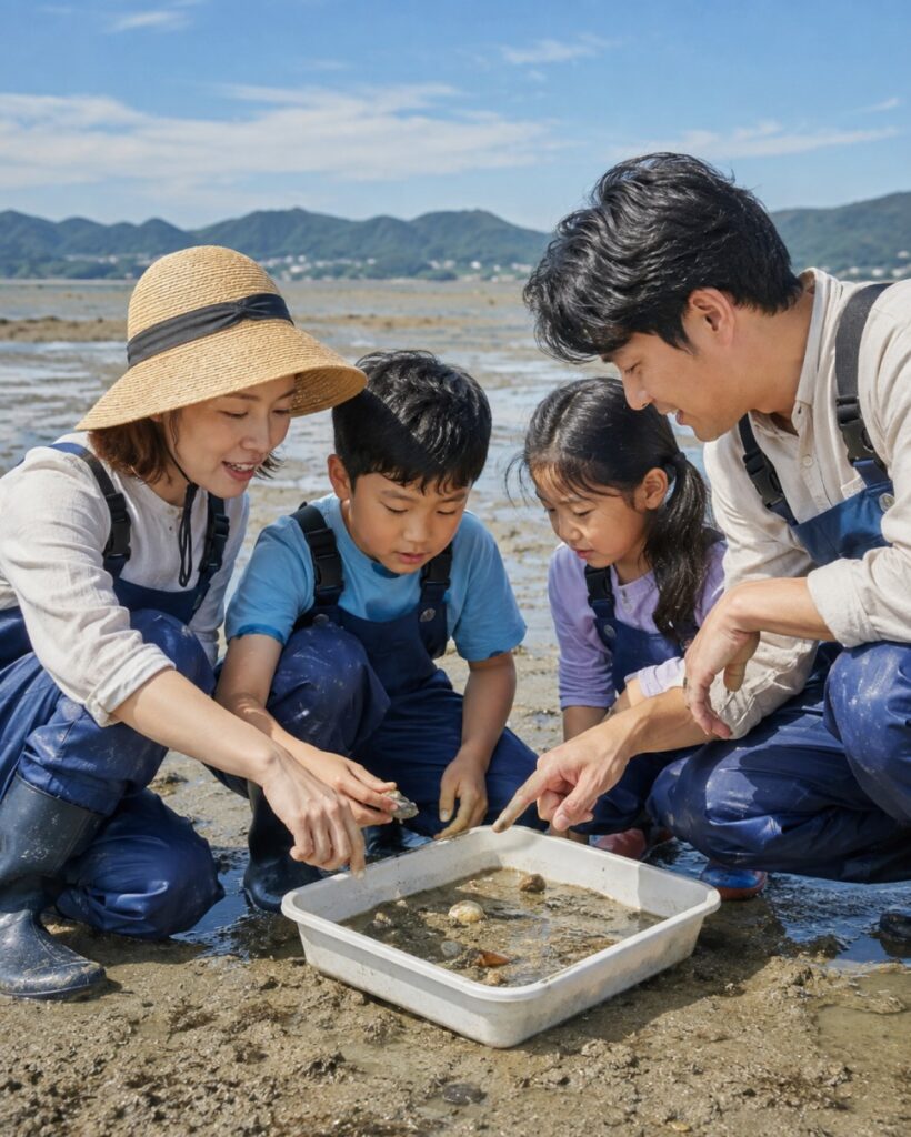 Family day plan at the Muan Mudflat Festival