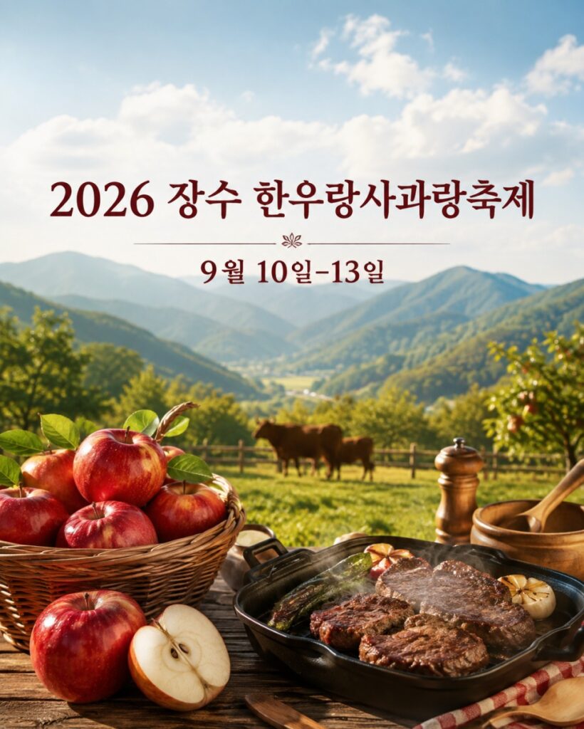 Jangsu Hanwoo and Apple Festival at Uiam Park