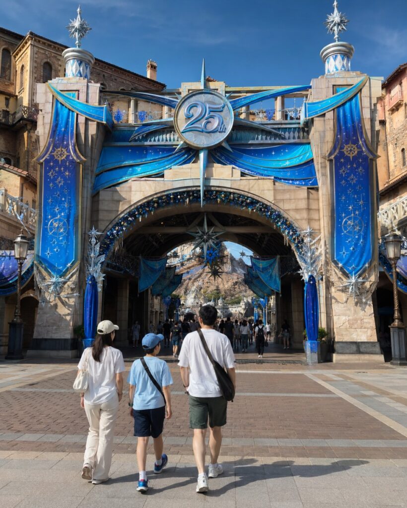 Tokyo DisneySea 25th Anniversary celebration at Mediterranean Harbor