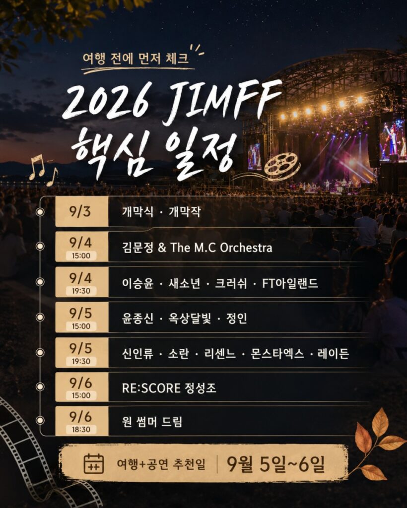 JIMFF festival program poster