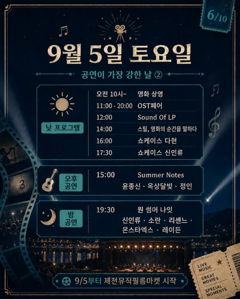 Jecheon Arts Center main hall concert