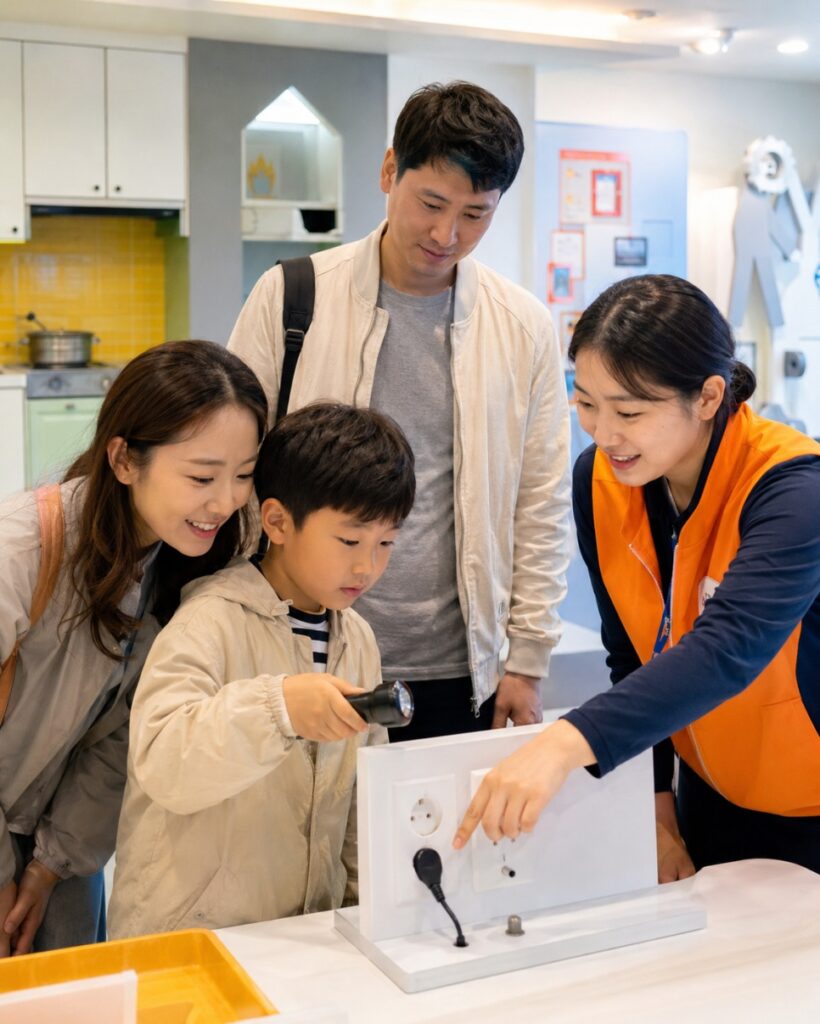 Fire-safety training for children