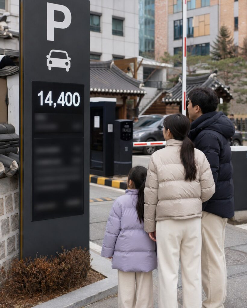 전주 한옥마을 주차장 선택법